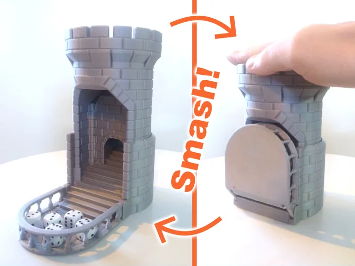 Smash Auto-Reload Dice Tower
