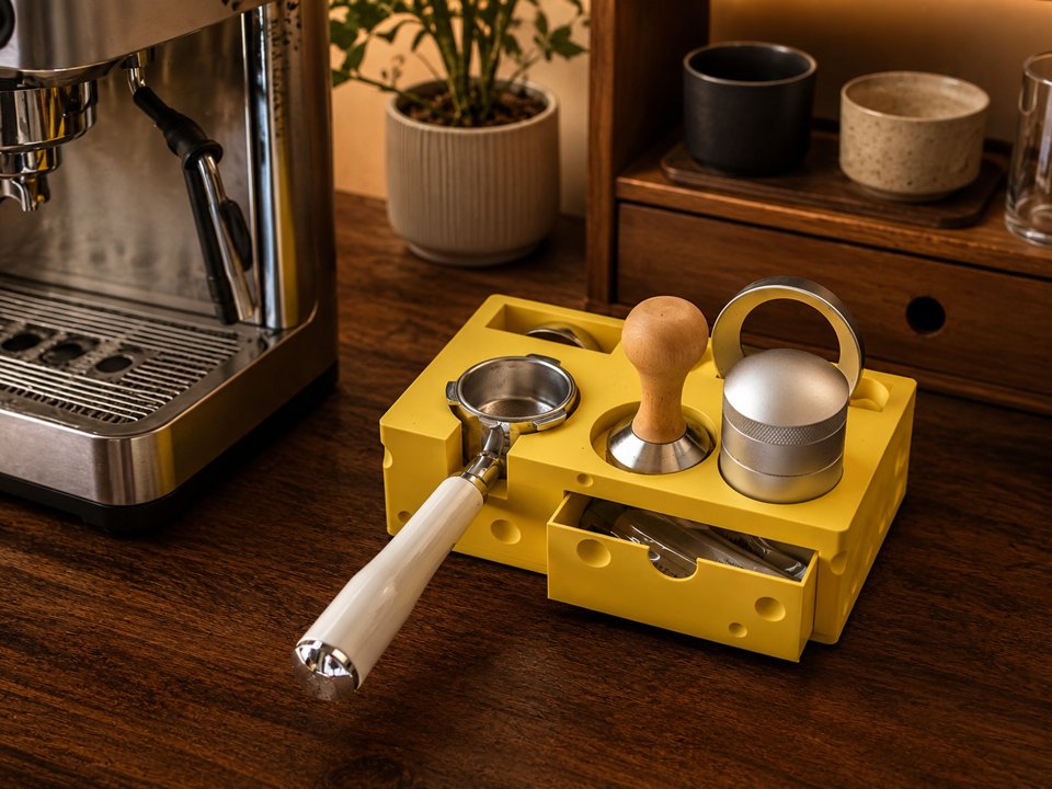 Coffee accessory station