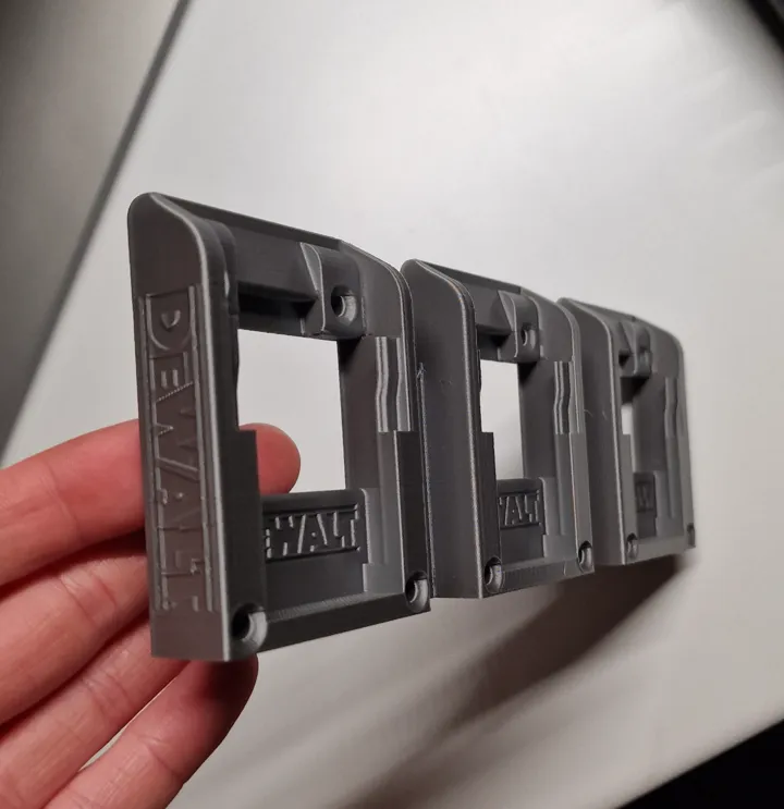 Triple Battery Mount Holder