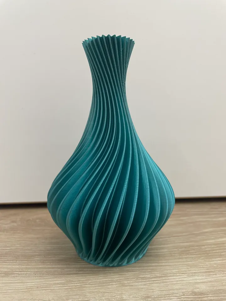 Modern Spiral Vase