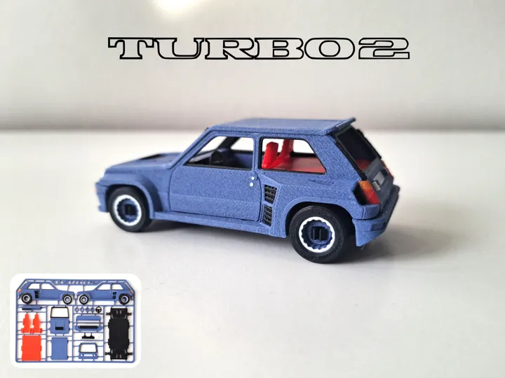 R5 Turbo Kit Card Model