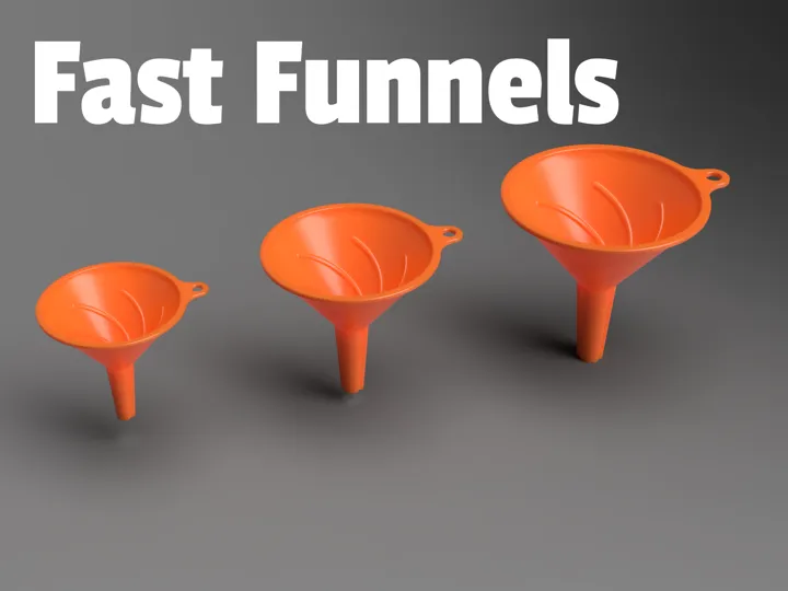 Vented Fast-Flow Funnel