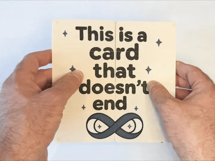 Infinite Folding Card