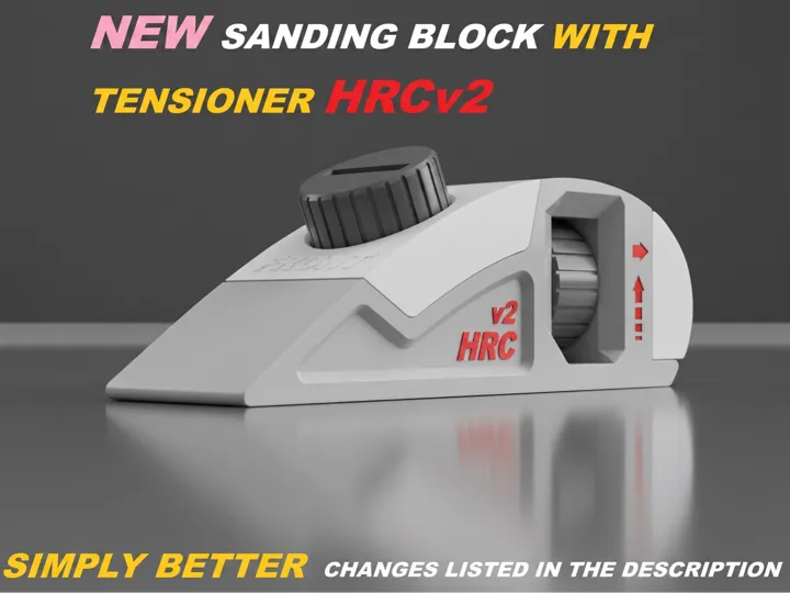 Sanding Block with Tensioner