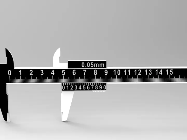 Functional Vernier Caliper