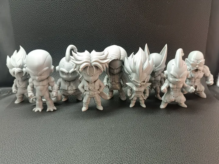 Chibi Anime Warriors Set