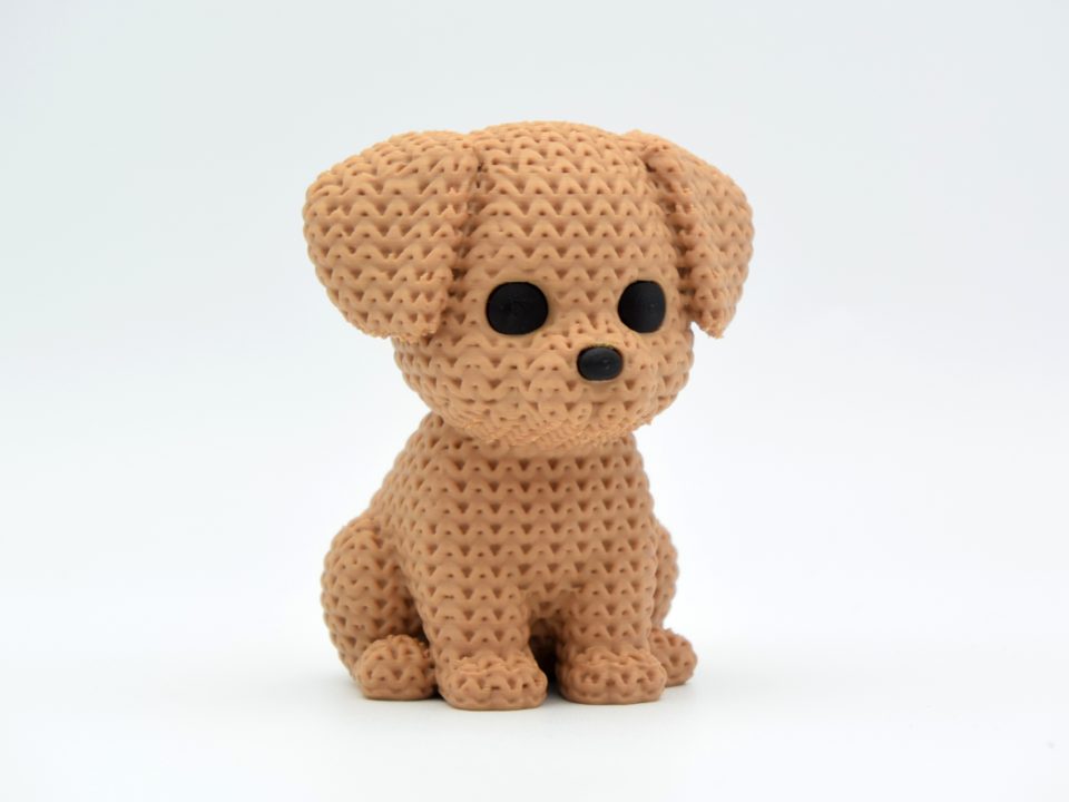 Knit-Texture Puppy