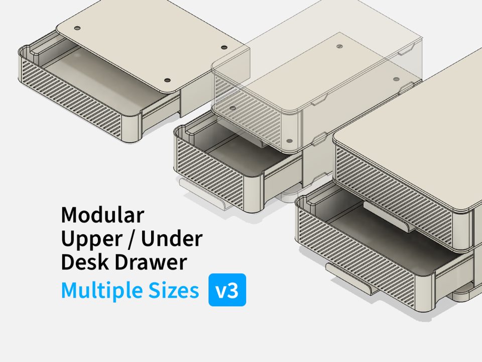 Modular Desk Drawer
