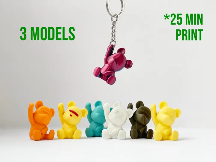 Chained Bears Sculpture