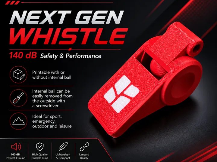 Emergency and Sports Whistle