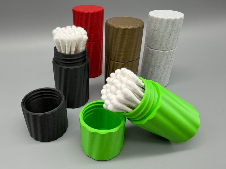 Travel Cotton Swab Case