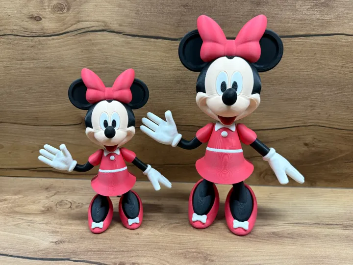 Minnie Mouse Multi-Part Figure