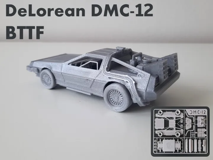 DeLorean Time Machine Kit Card