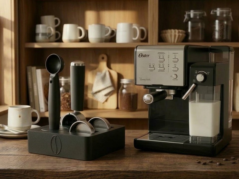 Espresso station organizer