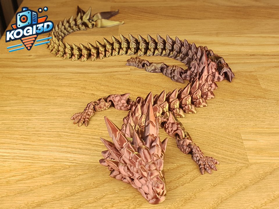 Dragão totalmente articulado