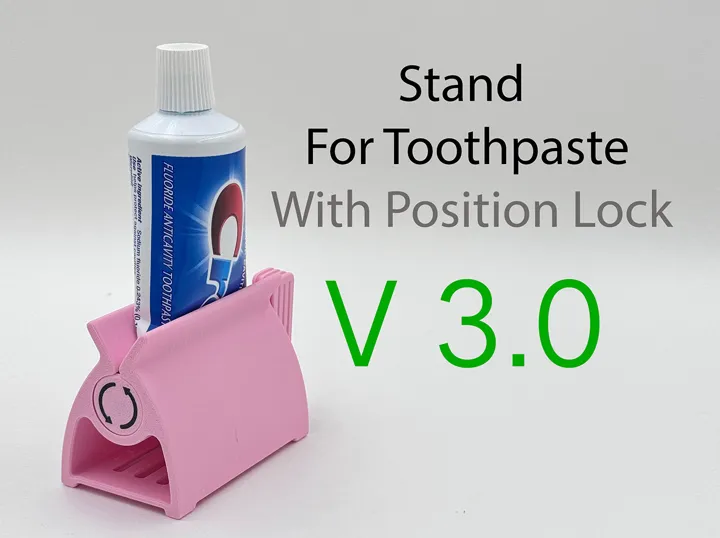 Standing Toothpaste Tube Holder