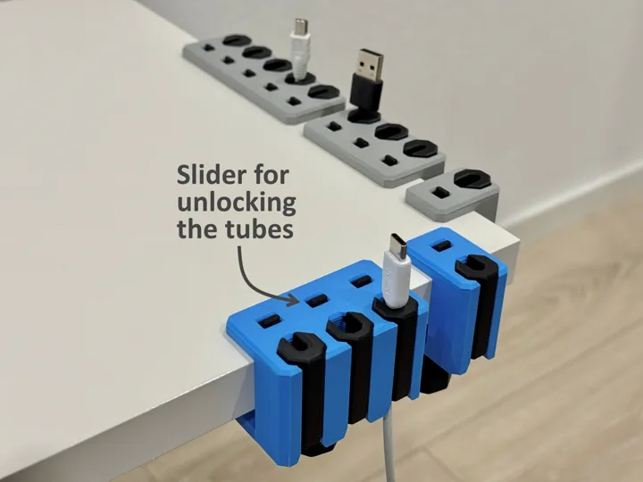 Desk Cable Clamp Organizer