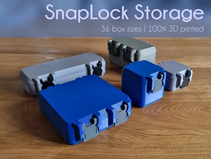 SnapLock Storage Boxes