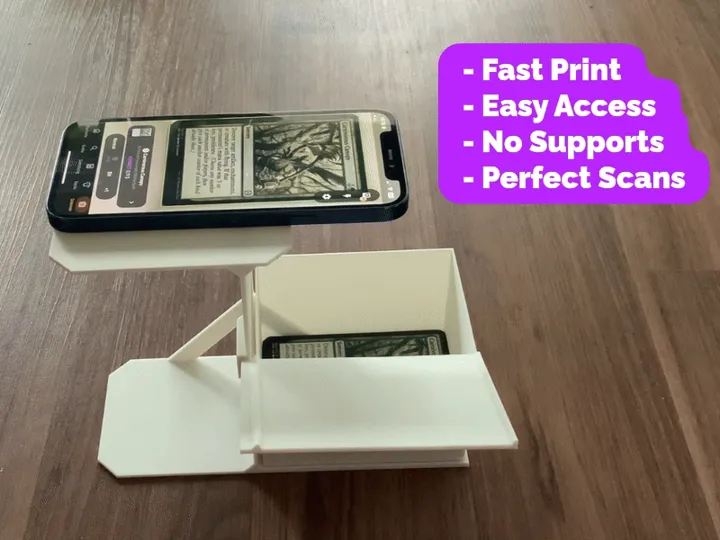 TCG Card Scanner Stand