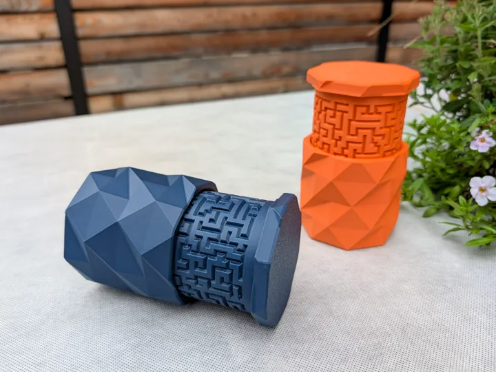 Low Poly Maze Puzzle Box