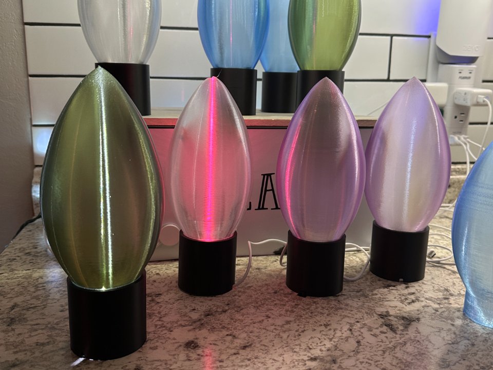 Decorative vintage Christmas lights