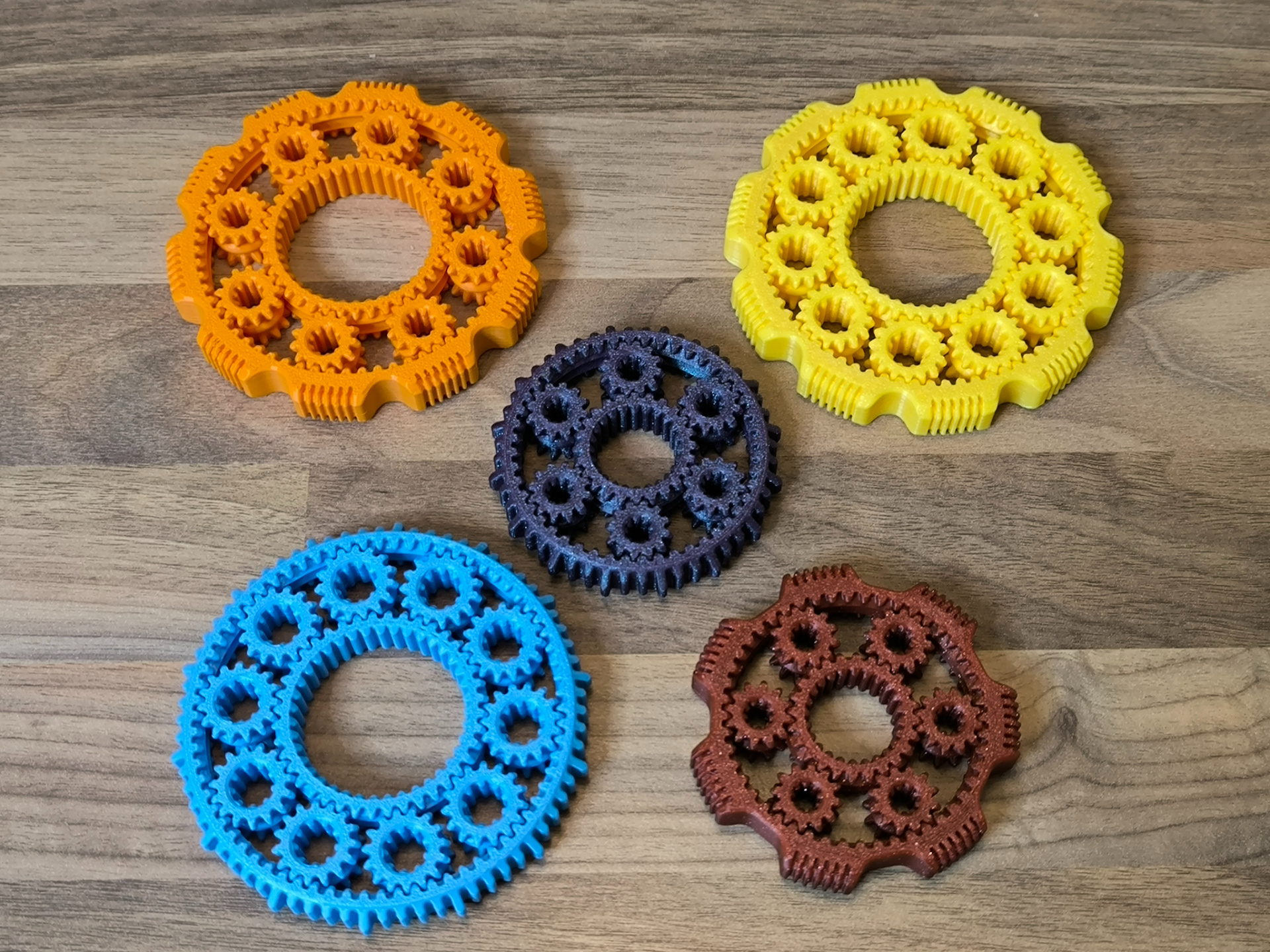 Planetary Gears Finger Fidget Spinner, photo 3
