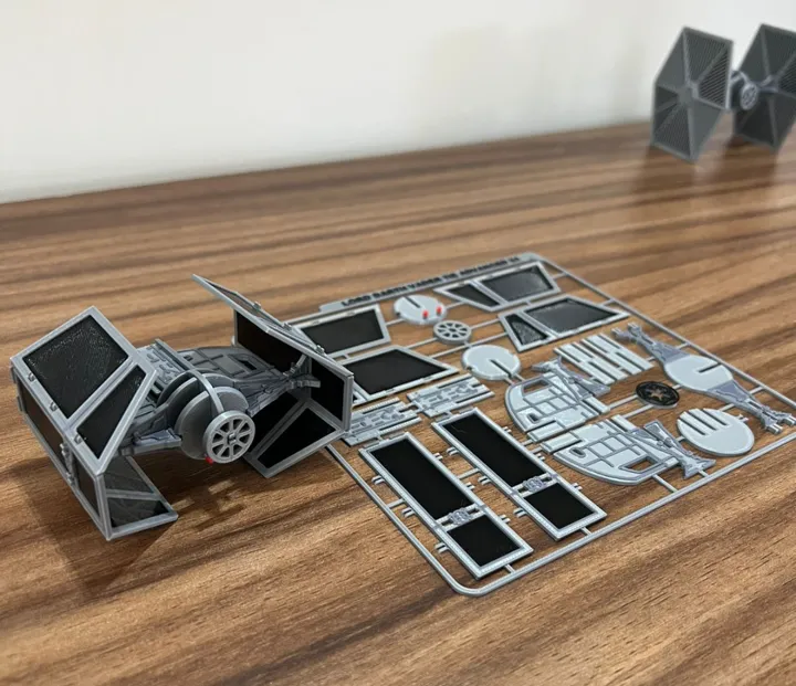 Tie Fighter Kit Card Model