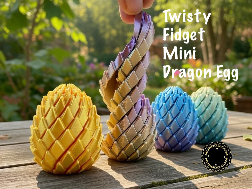Twisty Mini Dragon Egg Fidget, photo 2