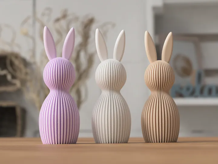 Easter Bunny Figurine