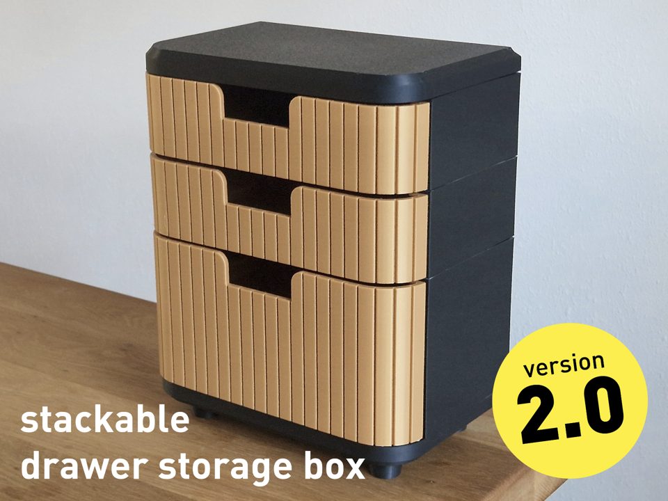 Stackable Modular Drawer Box