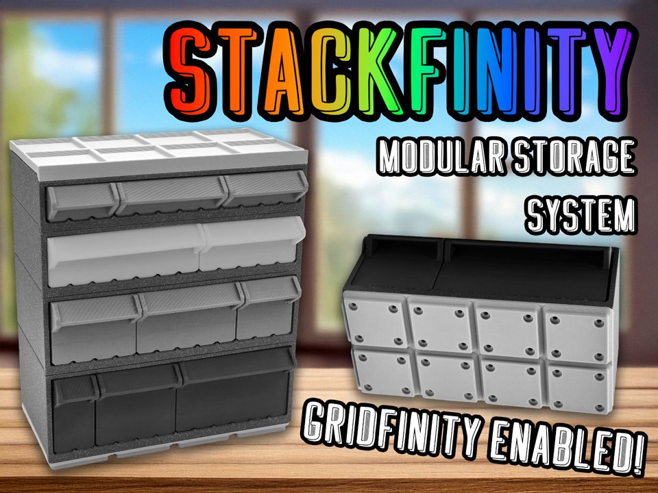 Sistema modular de organização Stackfinity