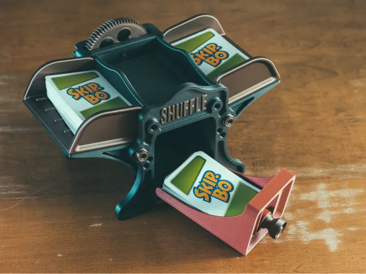 Manual Playing Card Shuffler