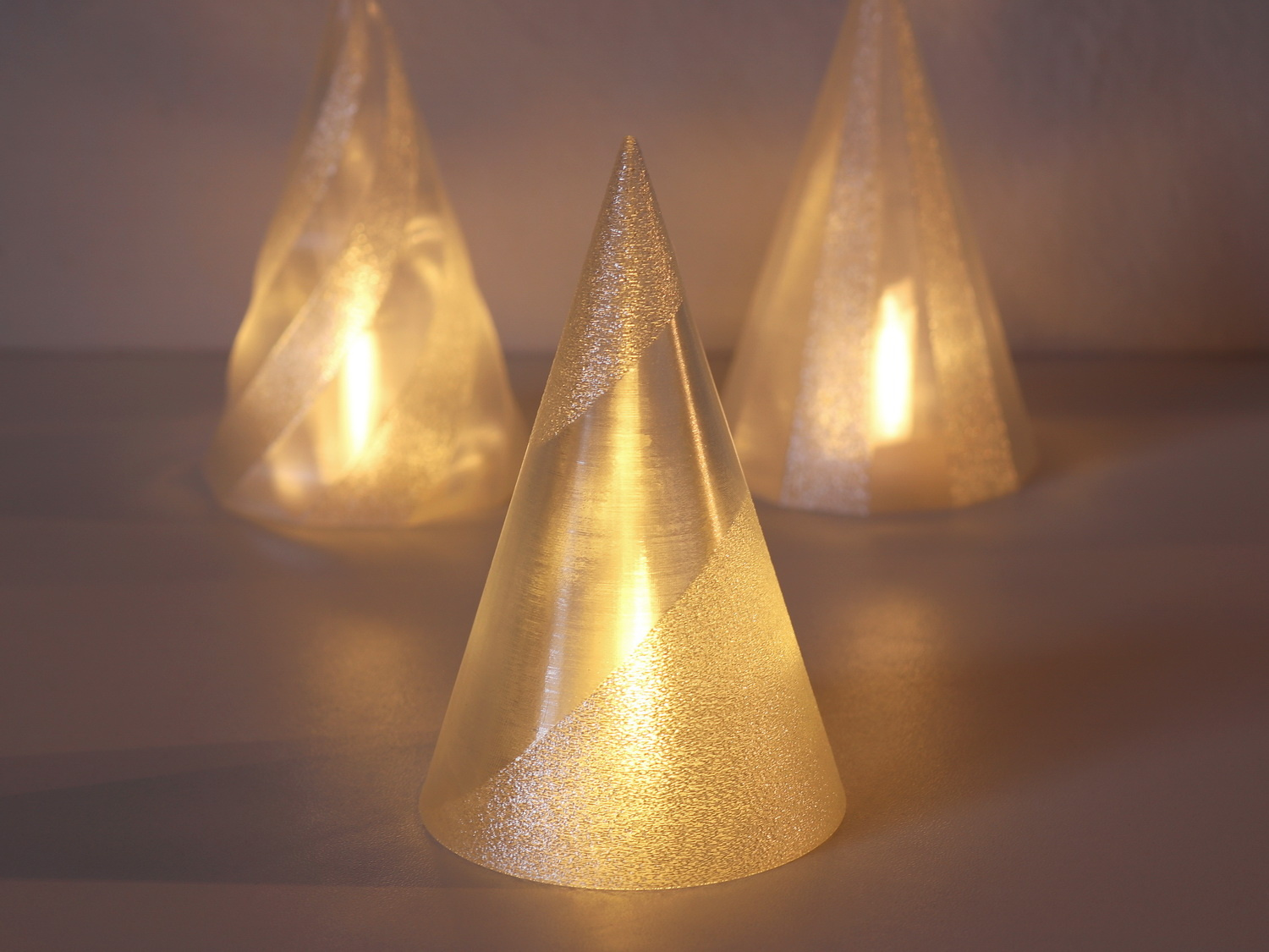 Tree lantern with frosted-glass effect, photo 3