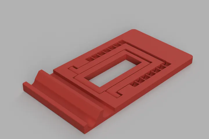 Angled Tablet and Phone Stand