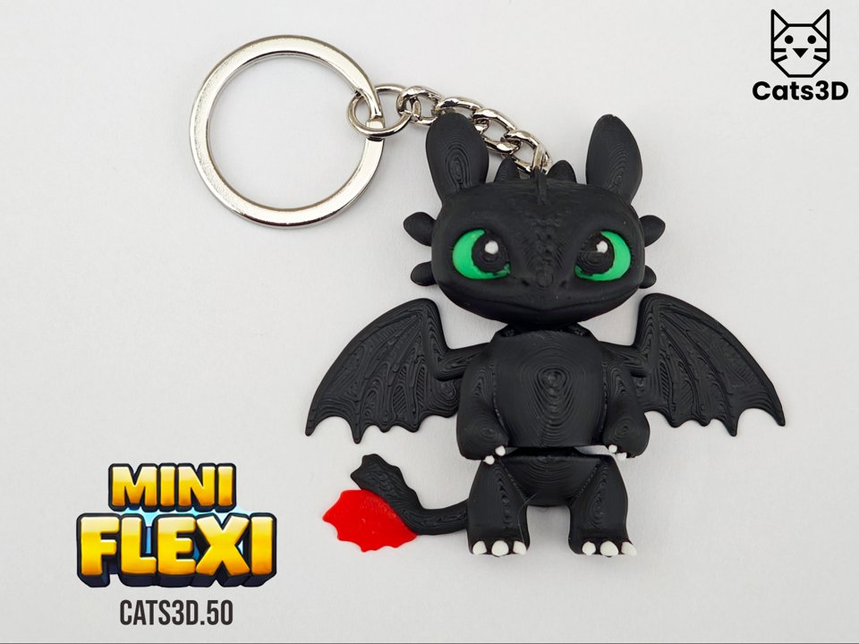 Mini dragão Banguela