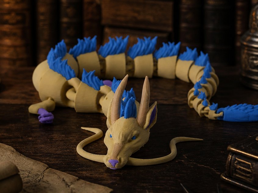 Dragão Haku articulado