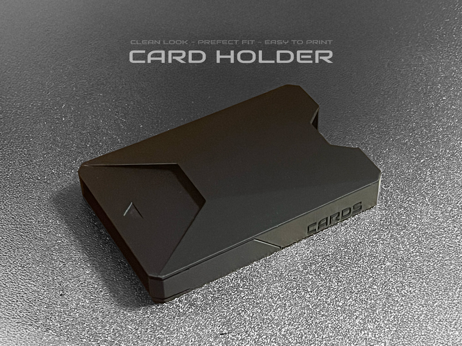 Slim Geometric Card Holder, photo 4
