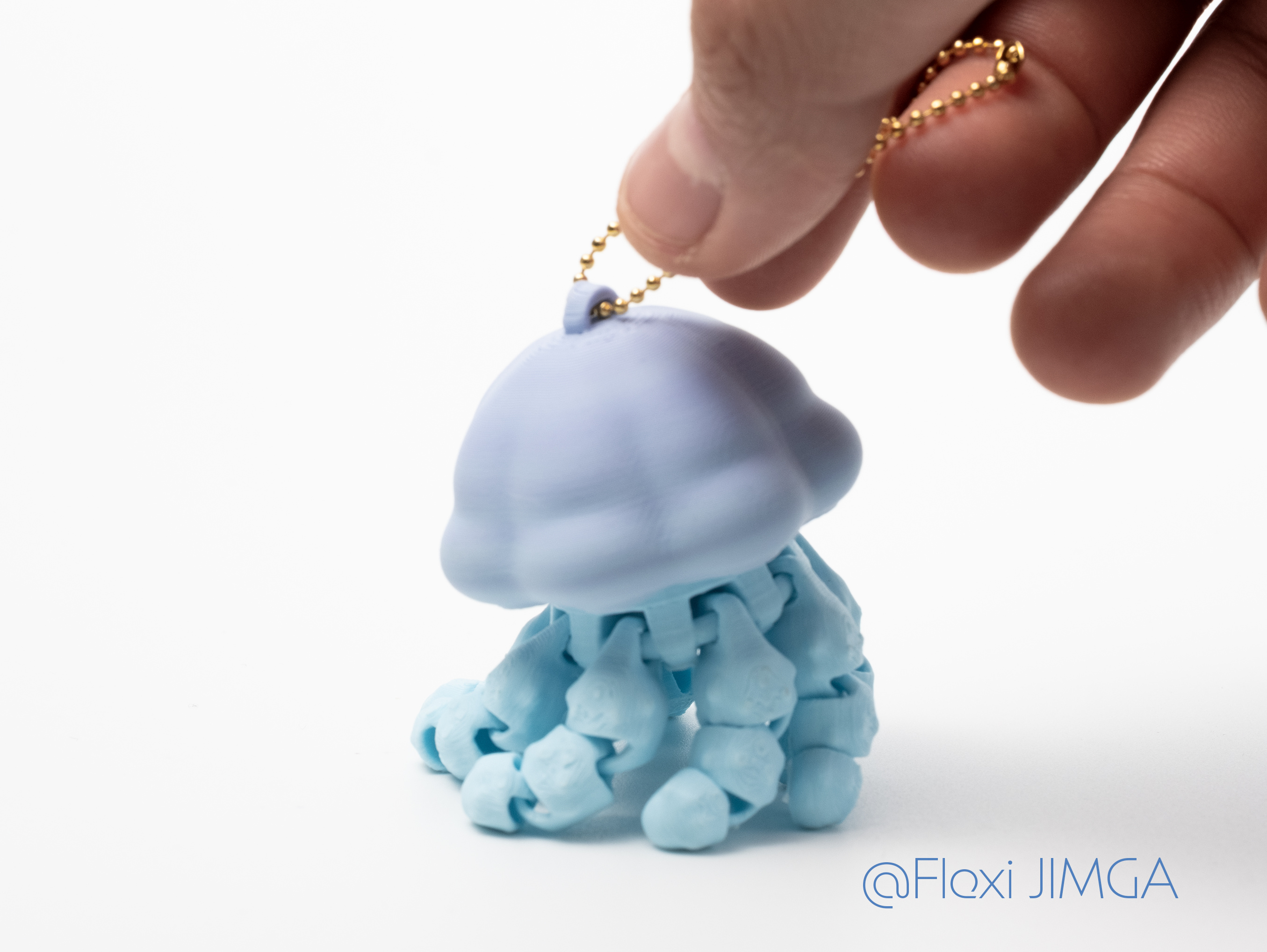 Articulated Jellyfish Keychain, photo 2