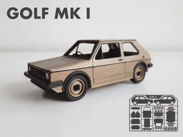 Golf MK1 Kit Card