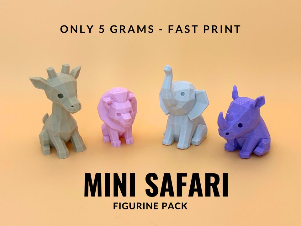Safari Animal Miniatures