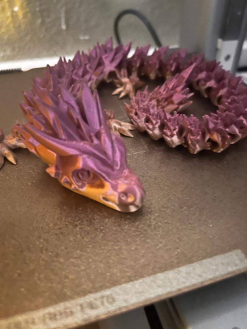 Articulated crystal dragon, photo 4