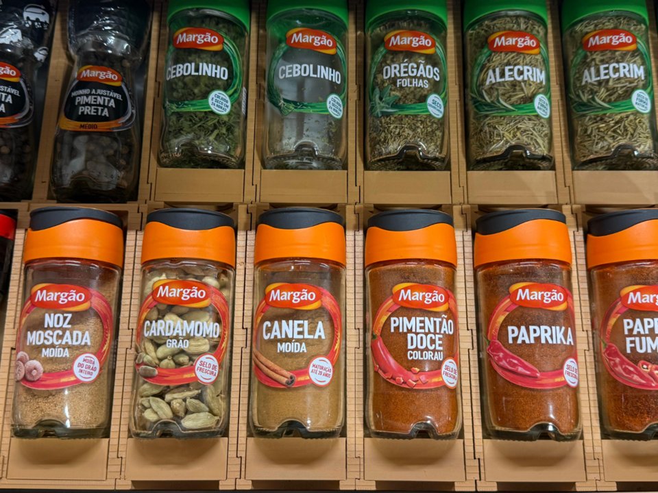 Spice jar organizer