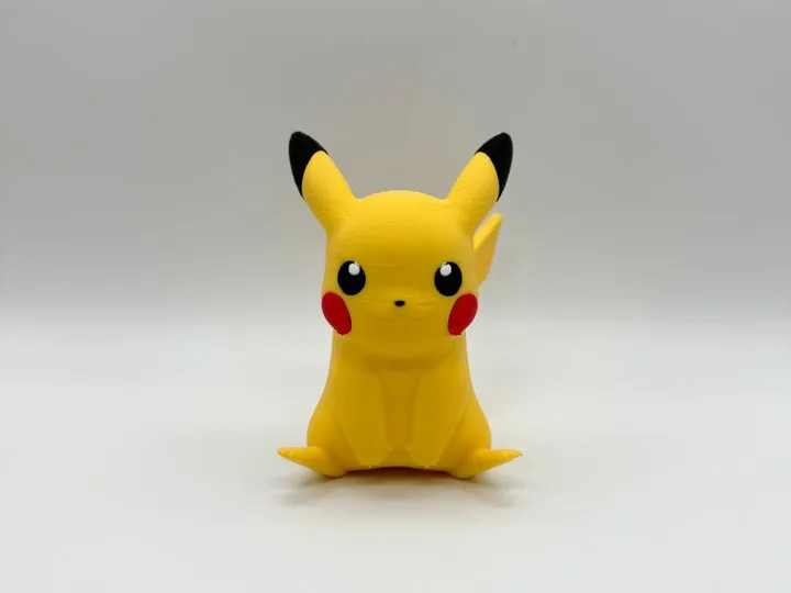 Multicolor Pikachu Figure