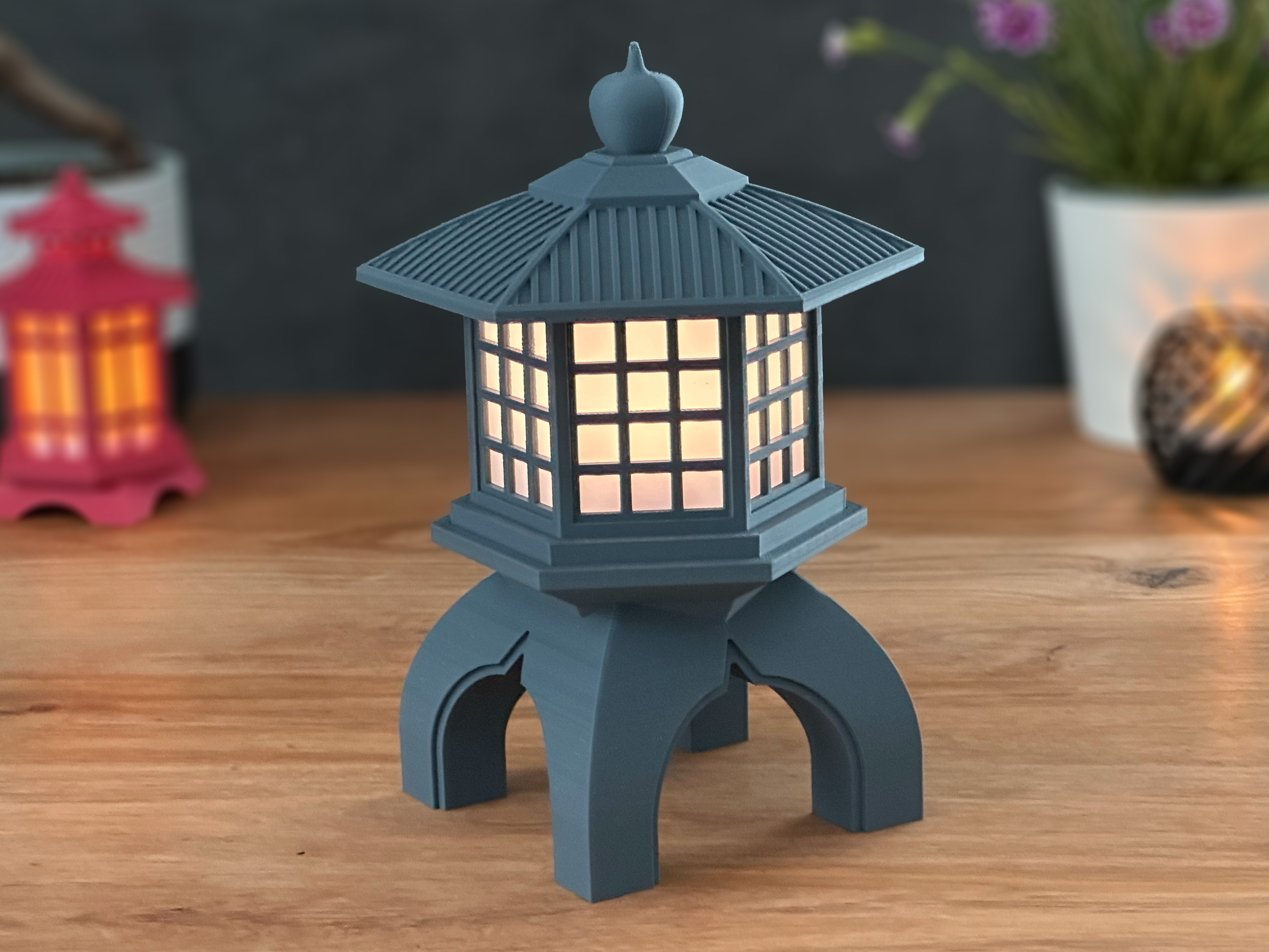 Japanese Tōrō LED lantern, photo 2