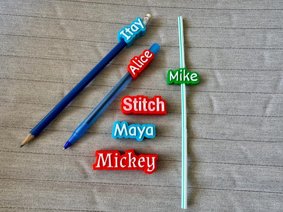Personalized Name Topper