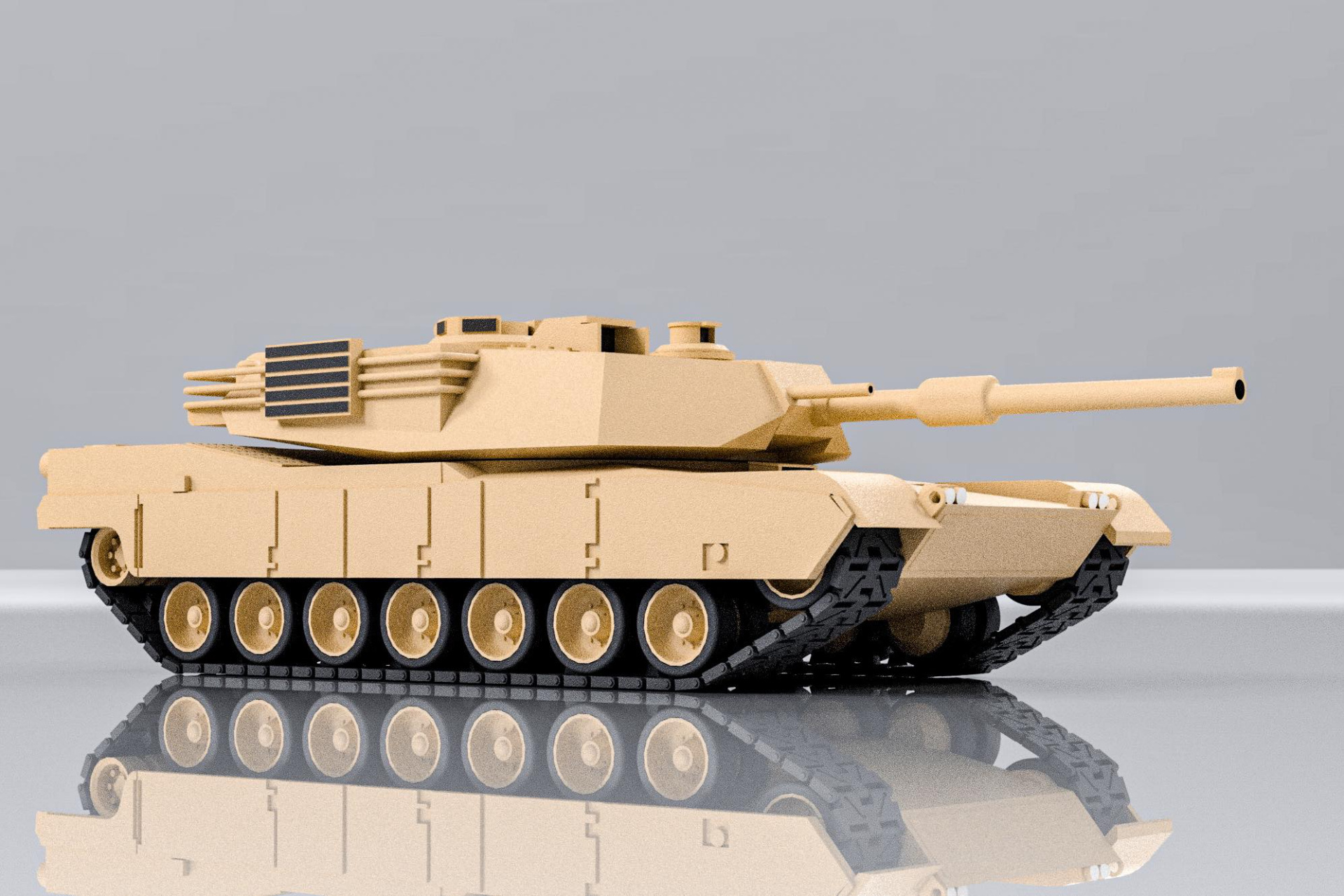 M1A2 Abrams Tank 1:35, photo 2