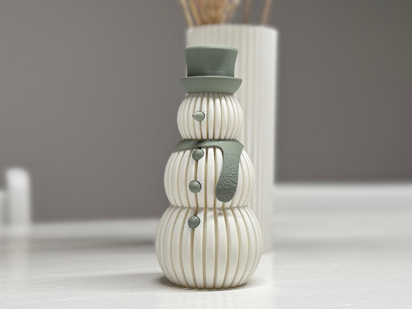 Tealight Snowman Decoration, photo 5