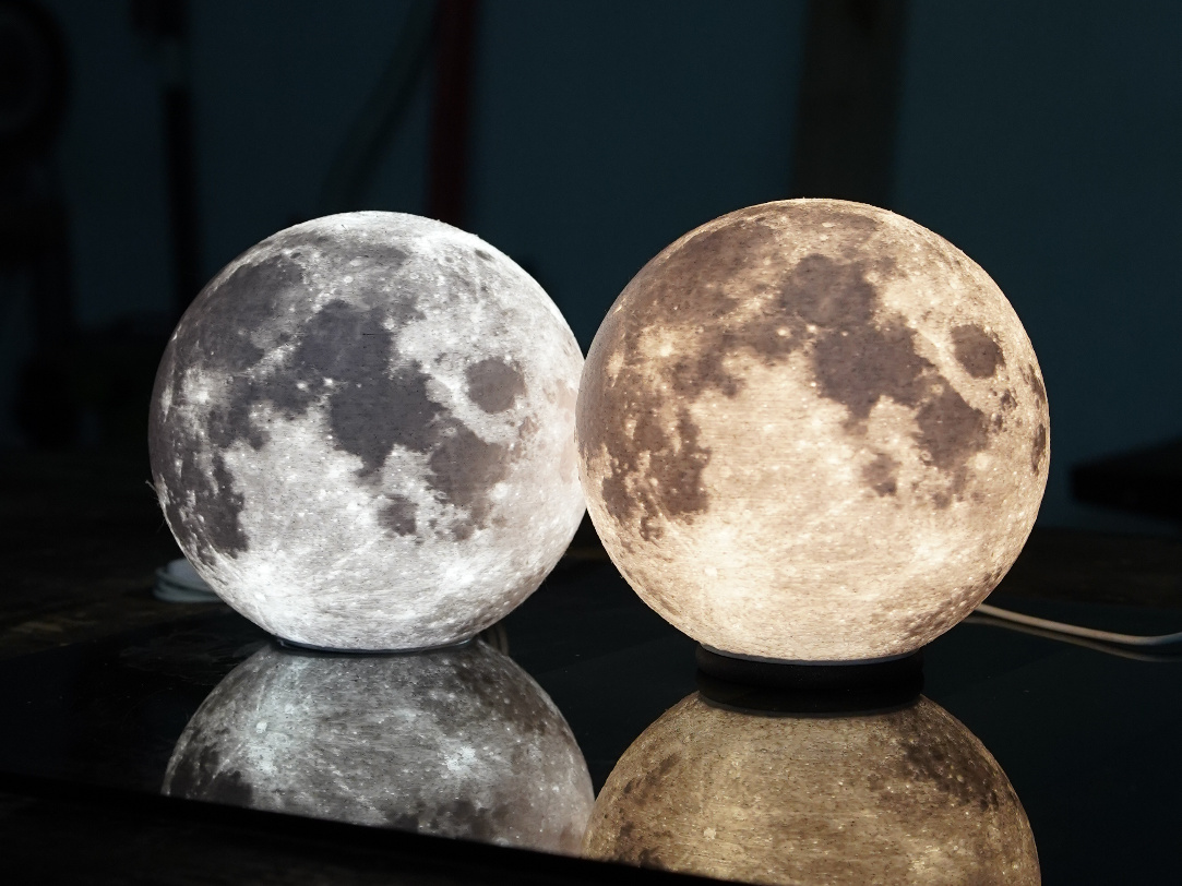 High-Res Moon Lamp Shade, photo 4
