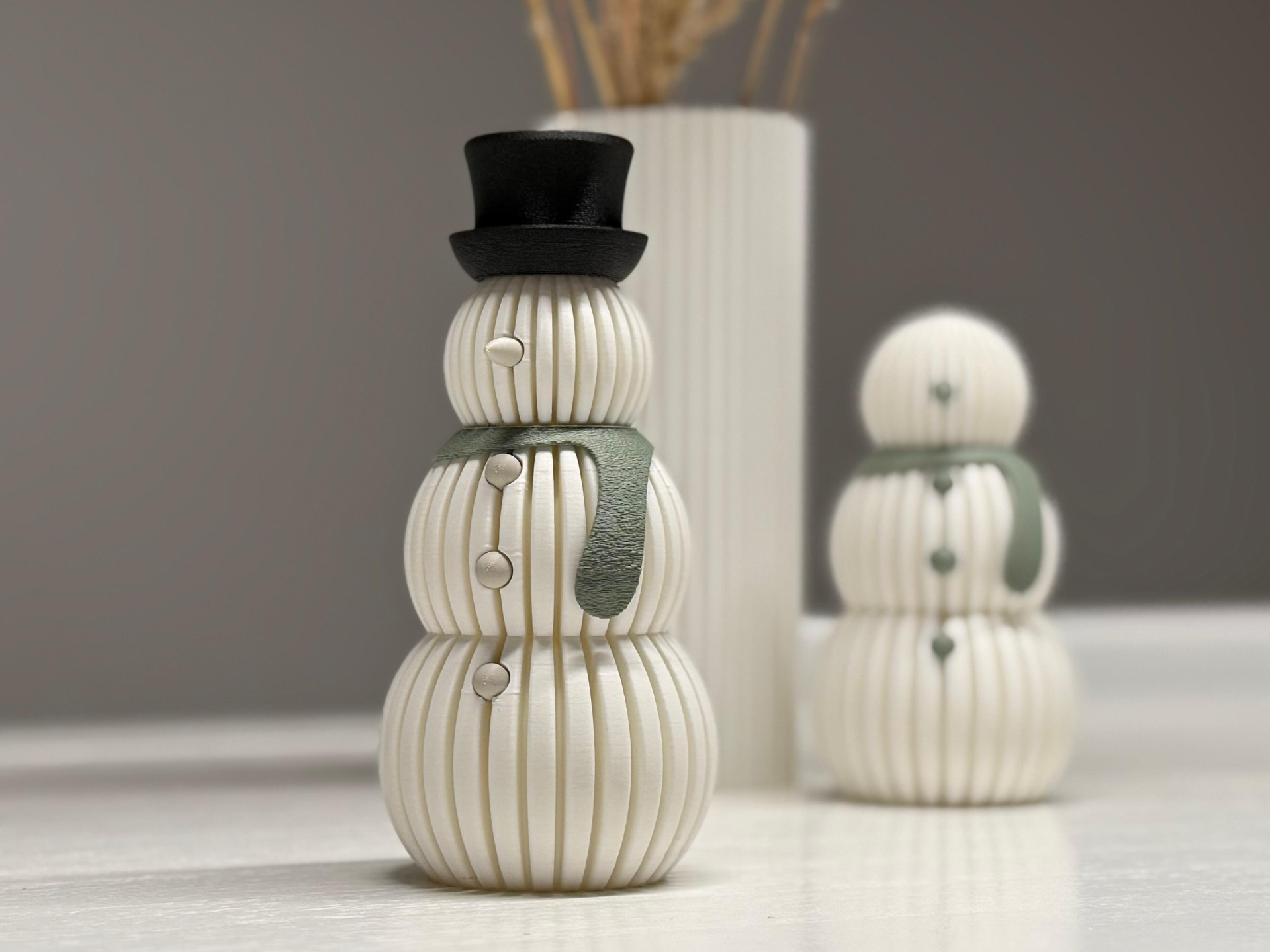 Tealight Snowman Decoration, photo 2