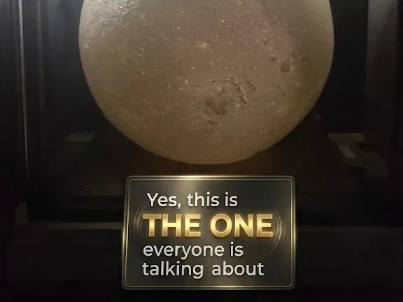 Topographic Moon Globe